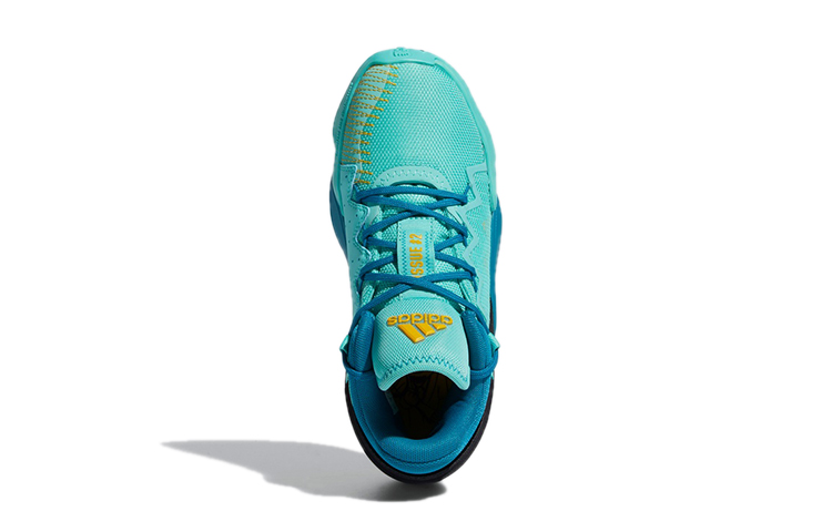 Кроссовки adidas D.O.N. Issue #2 J (зеленый / черный) — Зелёный / чёрный — фото 6