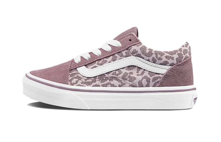 Детские кеды Vans Old Skool (розово-пурпурные)