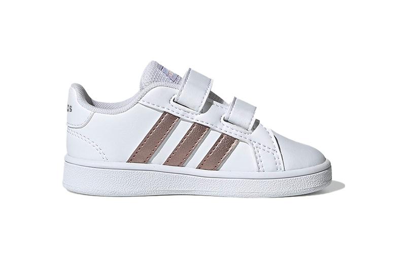 Детские кеды adidas neo GRAND COURT (белый) — фото 4