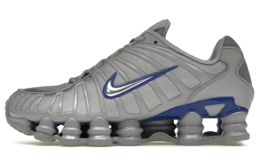 Nike Shox Tl Wolf Grey Metallic Silver Blue