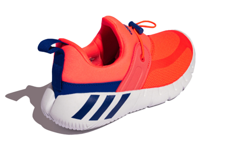 Детские кроссовки adidas RapidaZen J (оранжево-синие) — фото 4