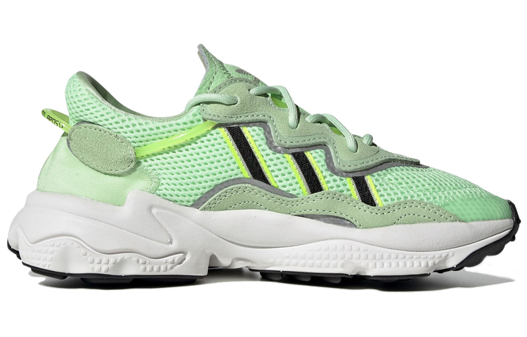 Кроссовки adidas originals Ozweego (мятно-серые) — фото 2