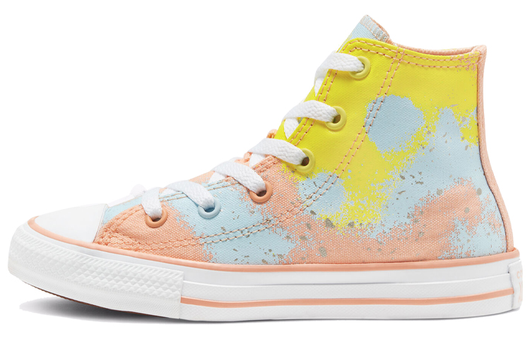 Кеды Converse ConverseChuck Taylor All Star (синий / розовый / желтый)