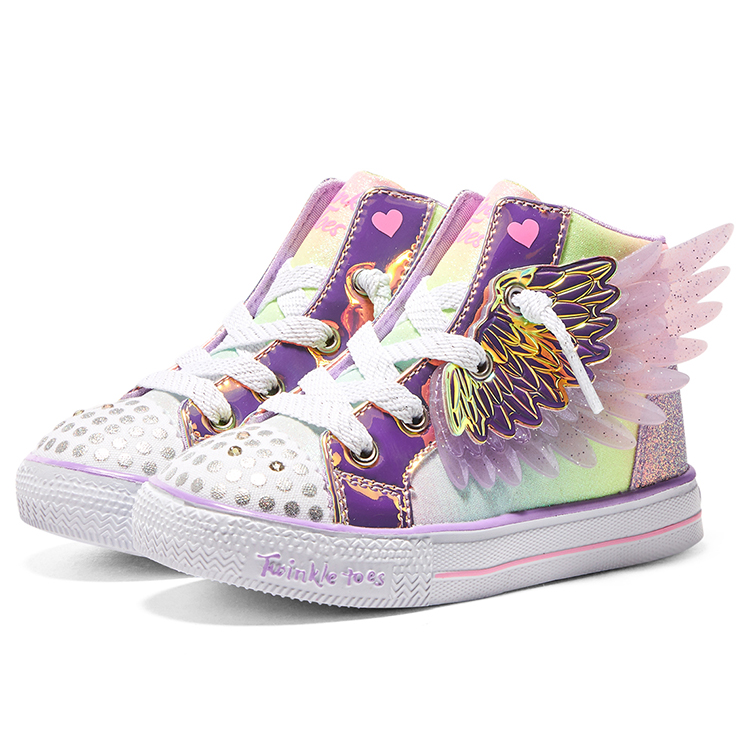 сандалии Skechers kids (розовый) — фото 3