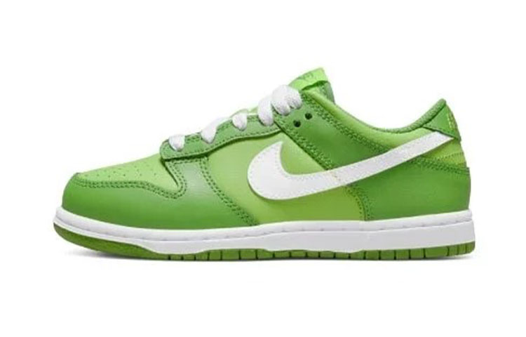 Кеды Nike Dunk kermit (зелено-белые)