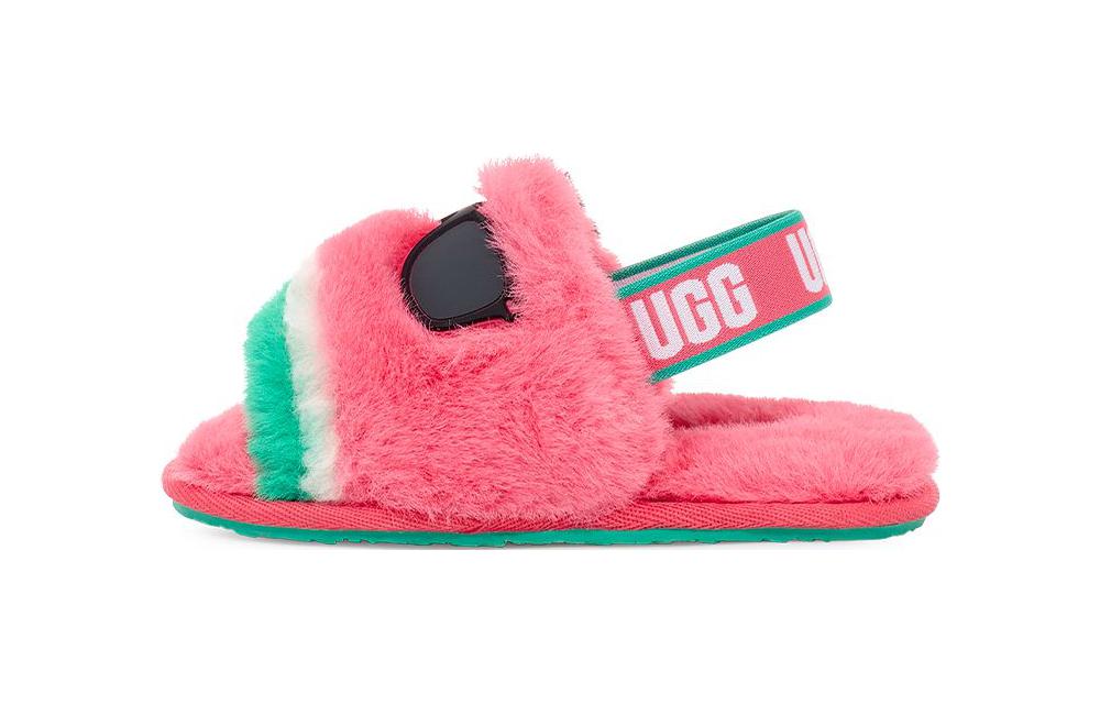 Детские тапочки UGG (красный)