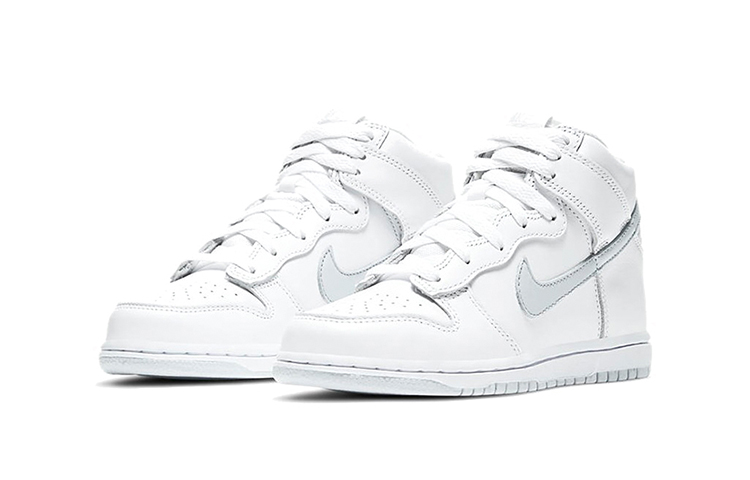 Детские кеды Nike Dunk SP "Pure Platinum" (белые) — Белый — фото 5