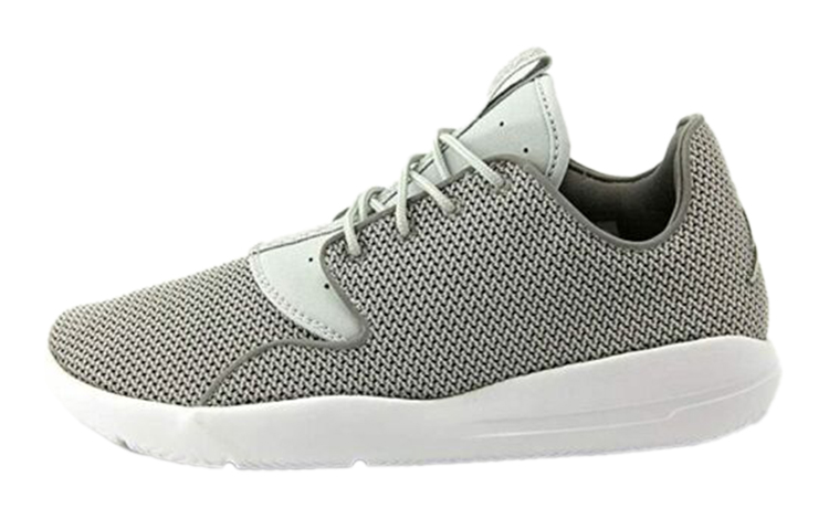 Jordan Eclipse Slip Resistant, Abrasion Resistant, Breathable Low top Basketball Shoes Gray White Unisex