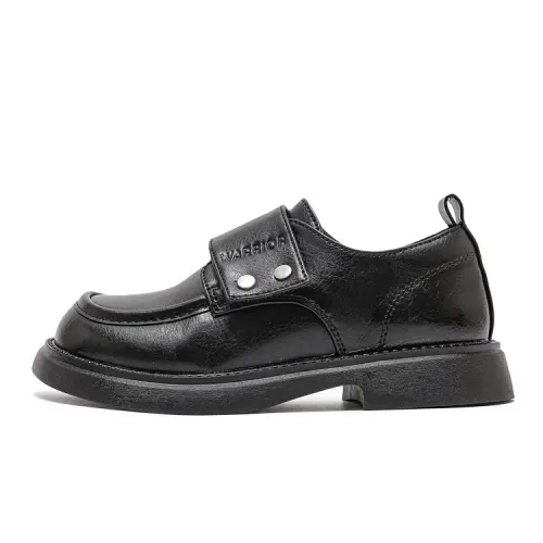 Warrior synthetic leather, comfortable for going out, non-slip and wear-resistant, low-cut children's leather shoes, children's style