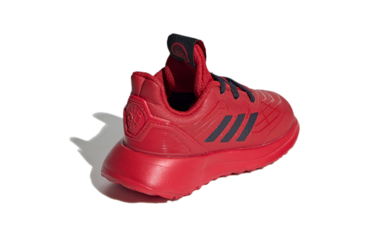 Кроссовки adidas run Spider-Man El I (красные) — фото 5