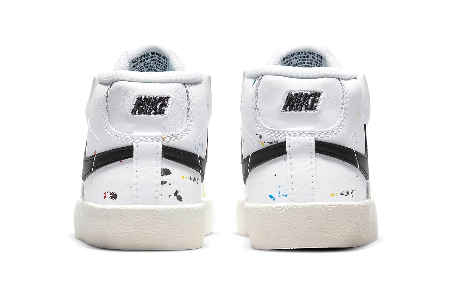 Кеды Nike Blazer 77 BB (бело-черные) — фото 6