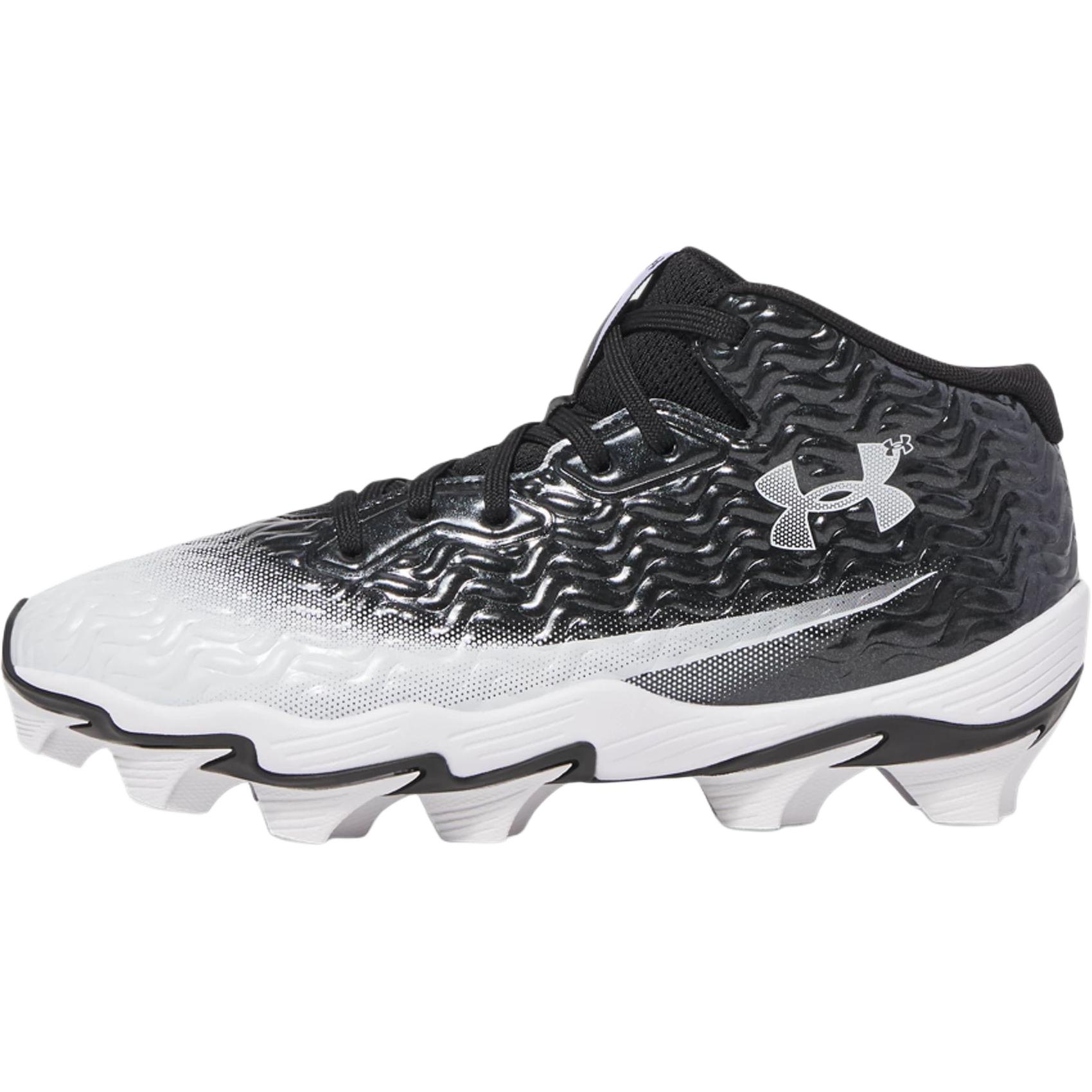 Бутсы Under Armour UA Spotlight Hammer Jr. (черно-белые)