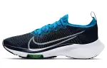 Nike Air Zoom Tempo FK Slip Resistant Abrasion Resistant Low top Running Shoes Black Blue Unisex