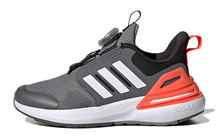 Детские кроссовки adidas Rapidasport BOA (серо-оранжевые)