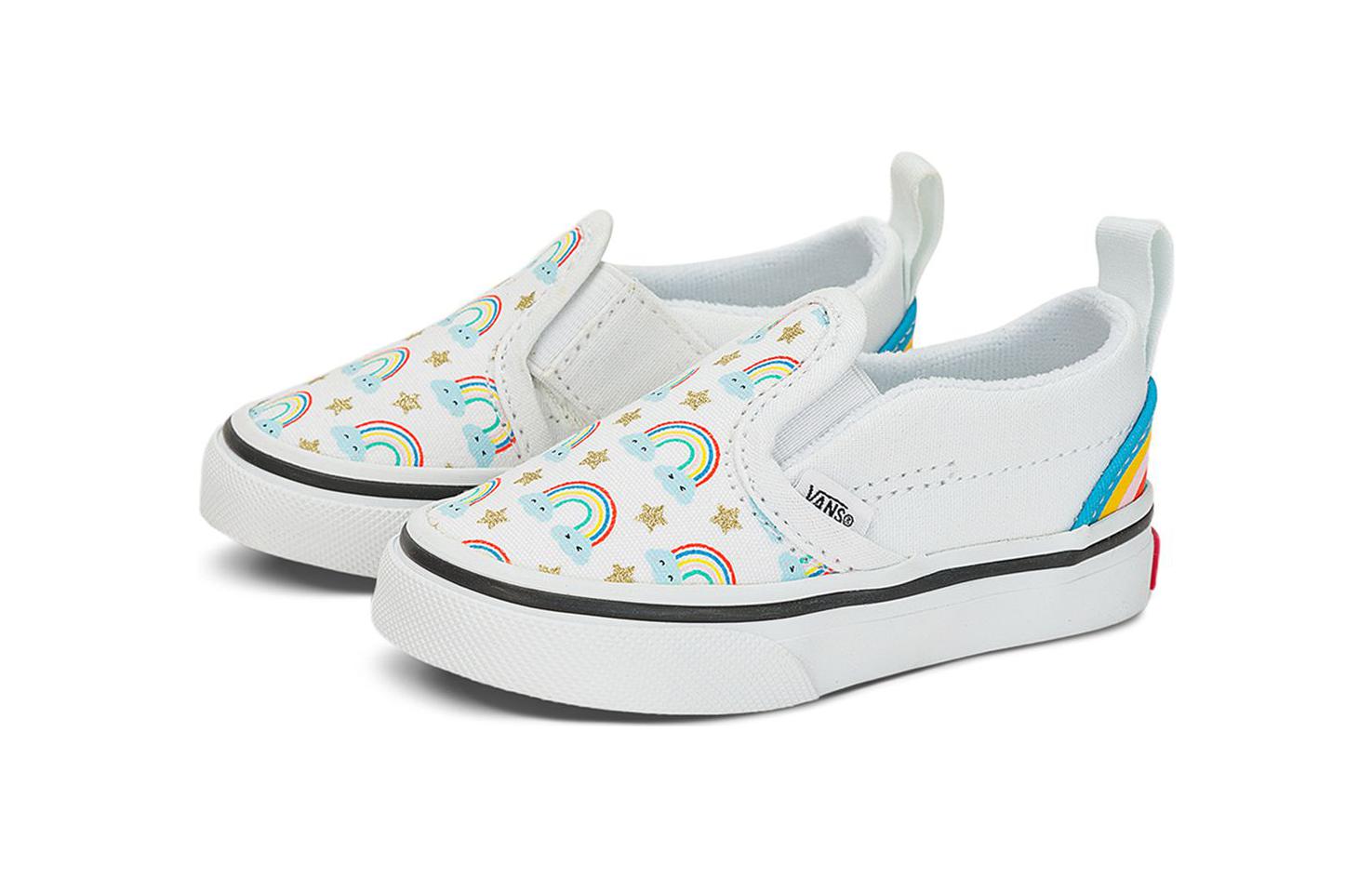 Кеды Vans slip-on (белые) — фото 2