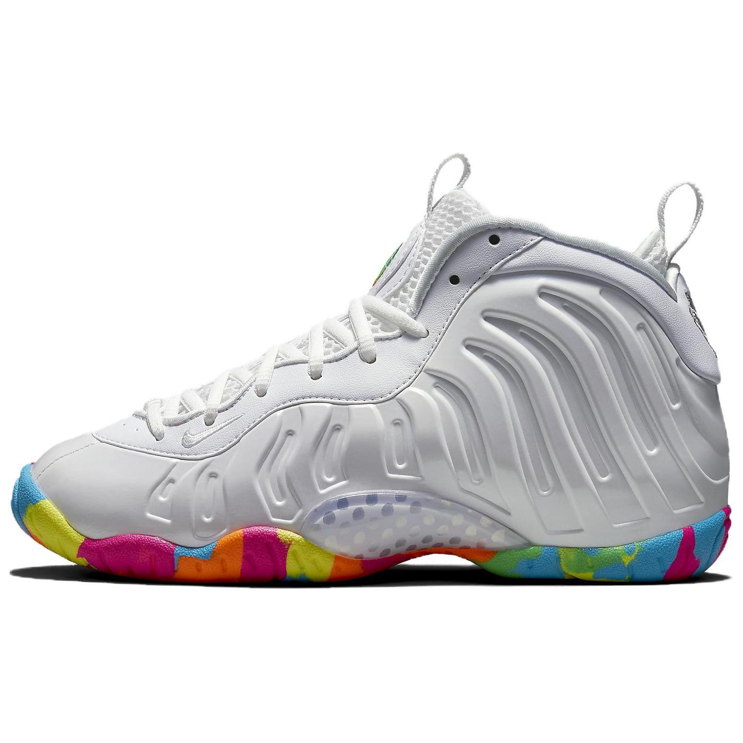 Nike Air Foamposite One White Fruity Pebbles 2015 GS