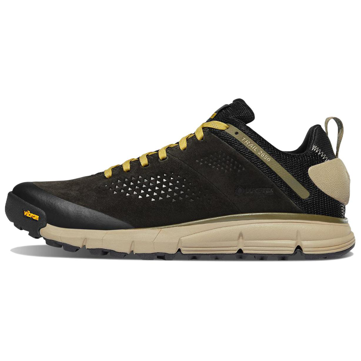 Danner Trail 2650 Suede Low top Athletic Shoes Men’s Black Yellow