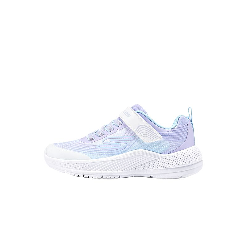 Детские кроссовки Skechers SKECHERS GIRLS (бело-фиолетовые)