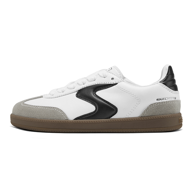 Кроссовки Skechers kids (бело-черные)