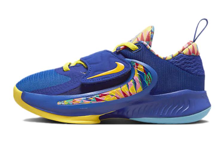 Баскетбольные кроссовки Nike Freak 4 SE BP (синие)