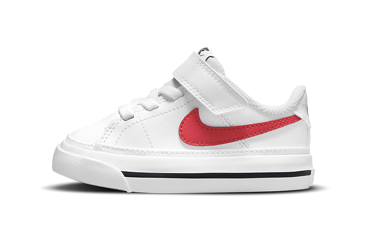 Кеды Nike Court Legacy (бело-красные)