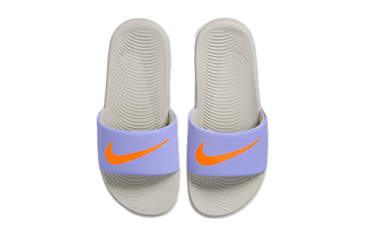 Шлепанцы Nike NikeKawa GS (фиолетовые) — фото 3