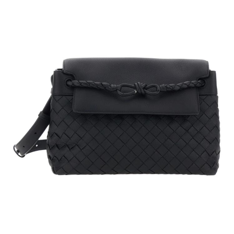 Унисекс сумка Bottega Veneta Andiamo (черная)