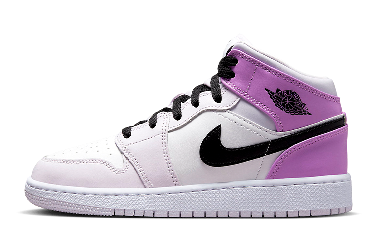 Кроссовки Jordan Air Jordan 1 Low (бело-розовые)