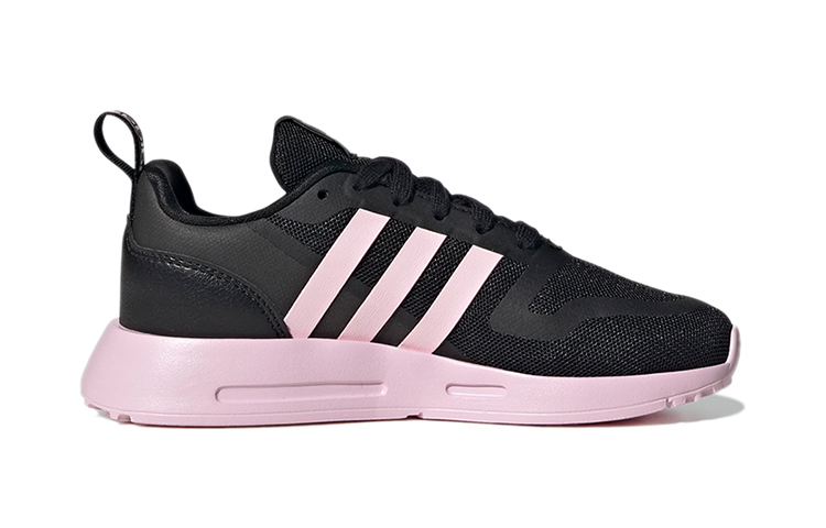 Детские кроссовки adidas originals Multix (черно-розовые) — фото 3