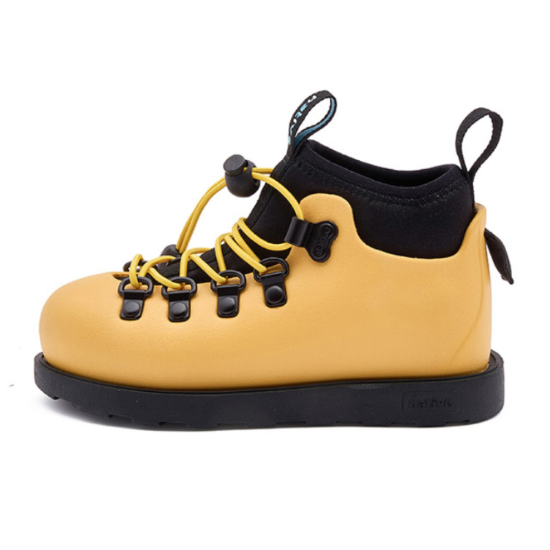 Детские ботинки Native Shoes Fitzsimmons 3.0 (желто-черные)