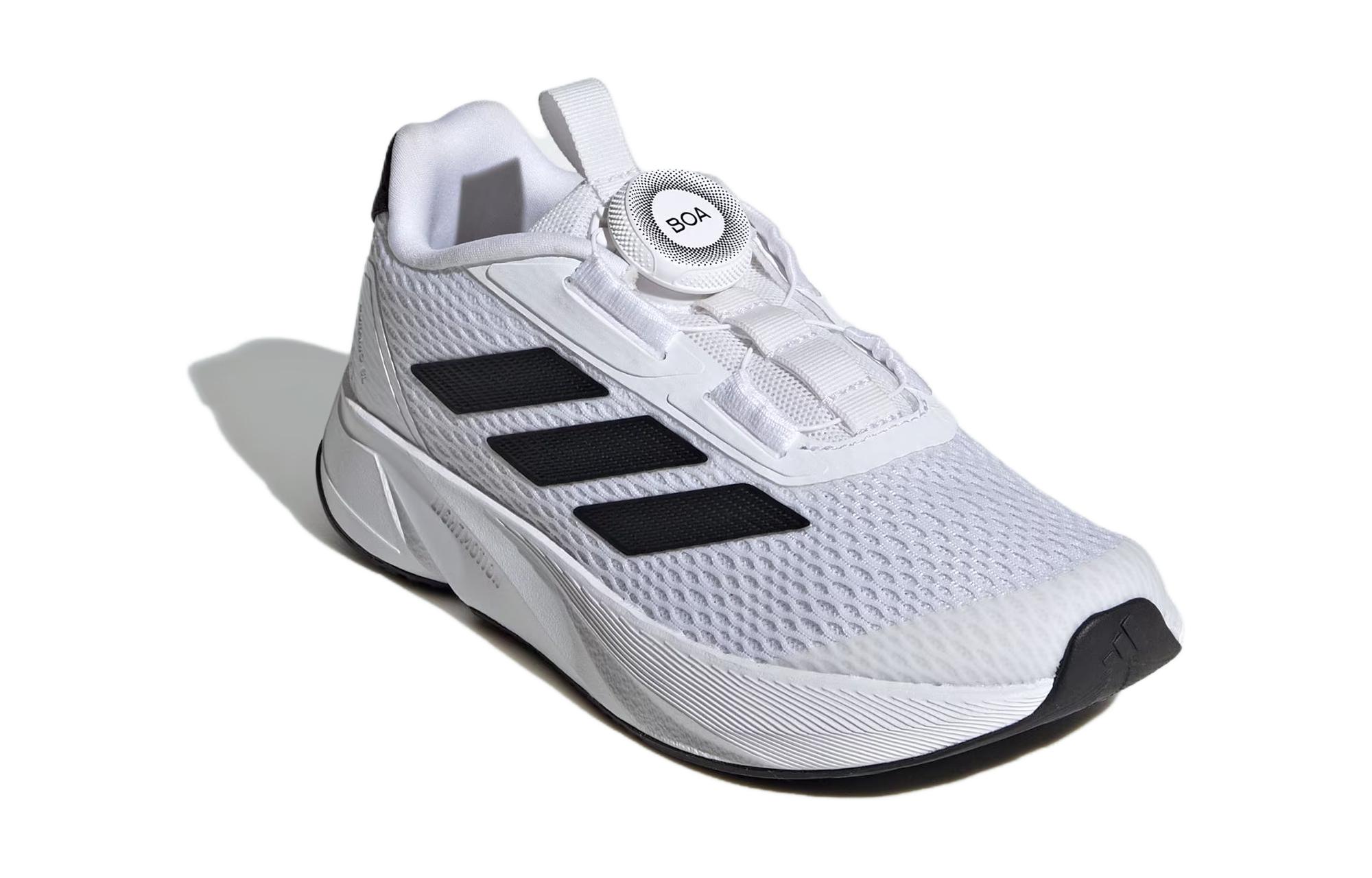 Детские кроссовки adidas Duramo Sl (бело-черные) — Белыйчёрный — фото 5