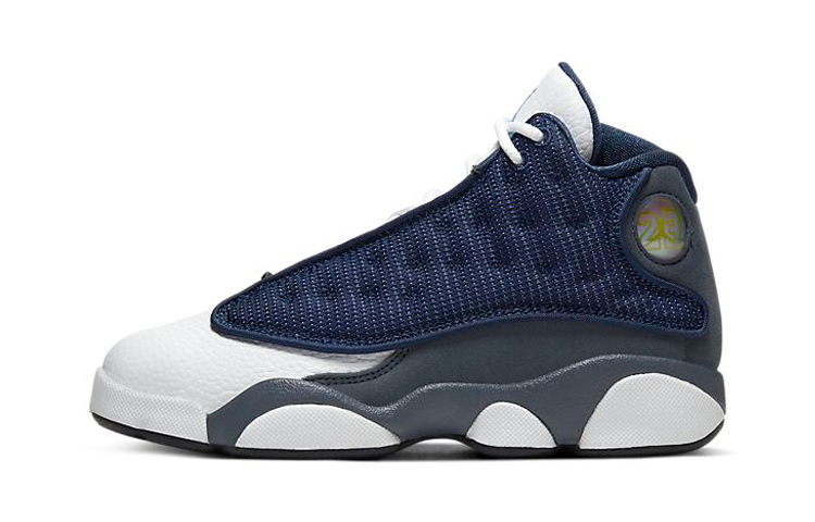 Детские кроссовки Jordan Air Jordan 13 Retro "Flint Grey" (синие)