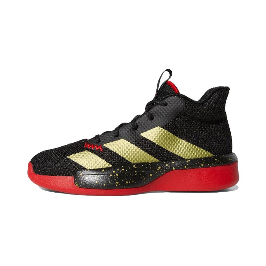 Кроссовки adidas adidas Pro Next J 2019 (черно-золото-красные)