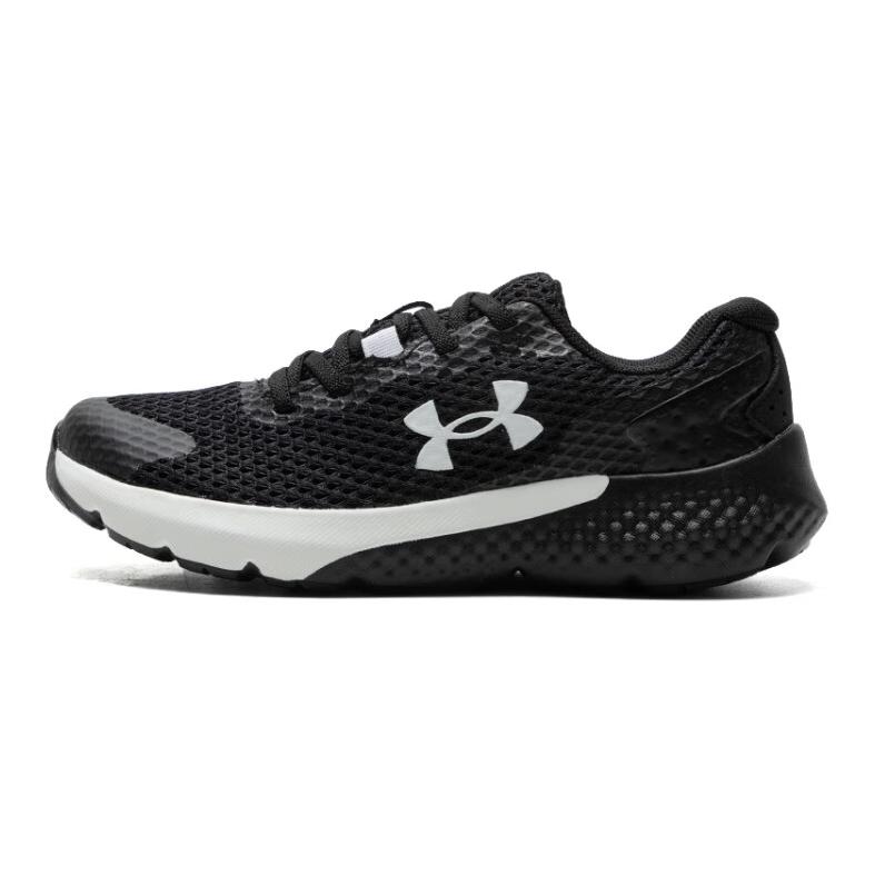 Детские кроссовки Under Armour UA BPS Rogue 3 AC (черно-белые)