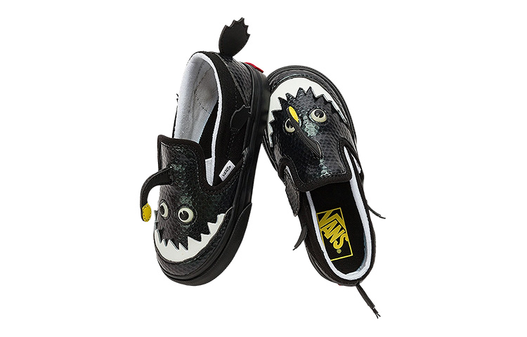 Детские обувь Vans V Angler Fish (черная) — фото 5