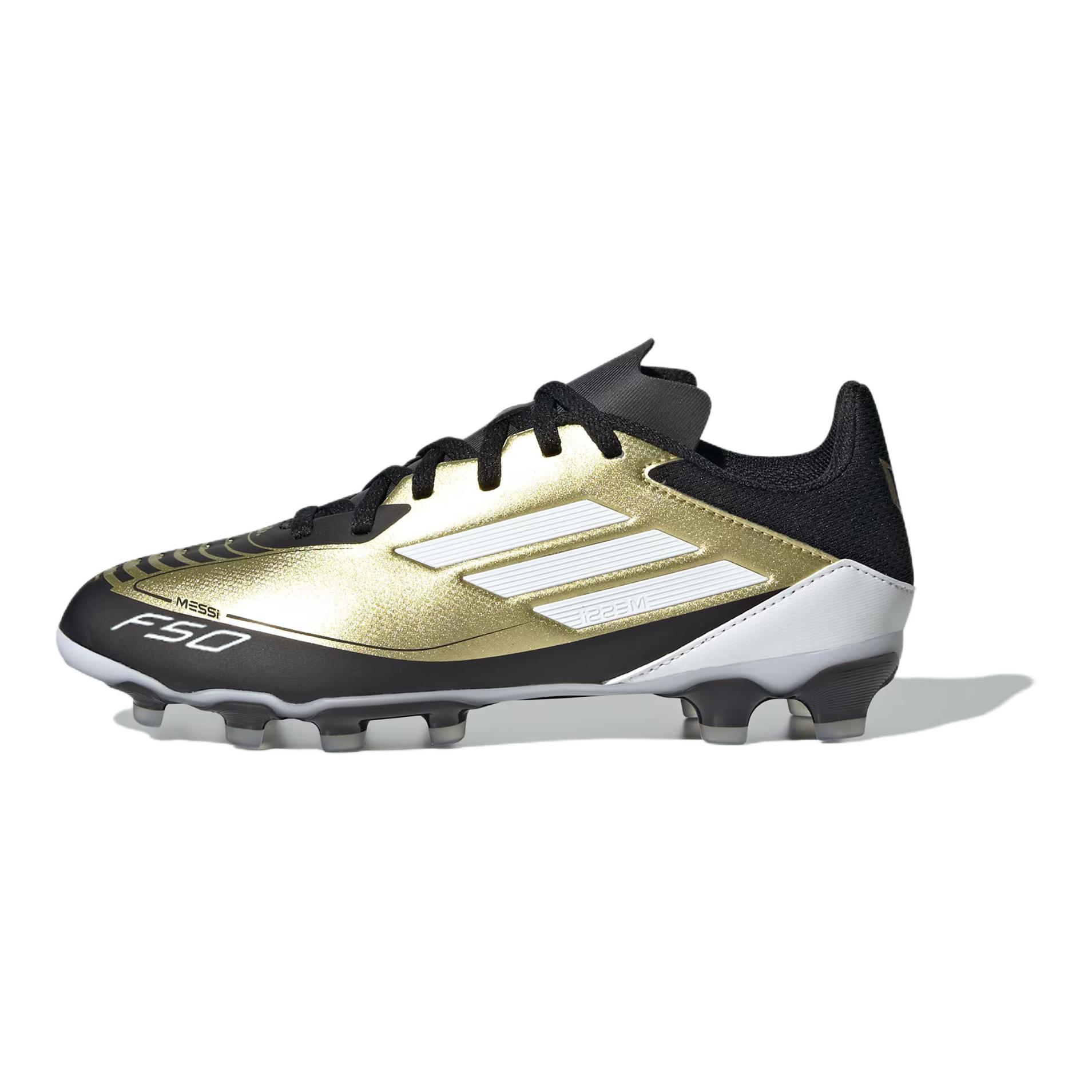 Бутсы adidas adidasF50 League (золотой / черный / белый)