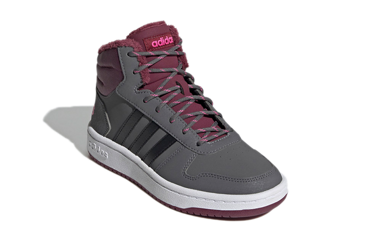 Детские кроссовки adidas neo Hoops 2.0 (серый) — фото 3