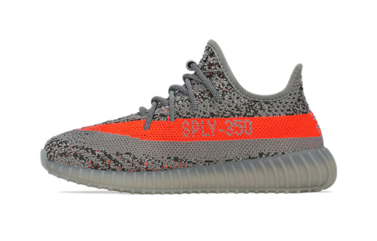 Кроссовки adidas originals Yeezy Boost 350 V2 Beluga Reflective (серые)