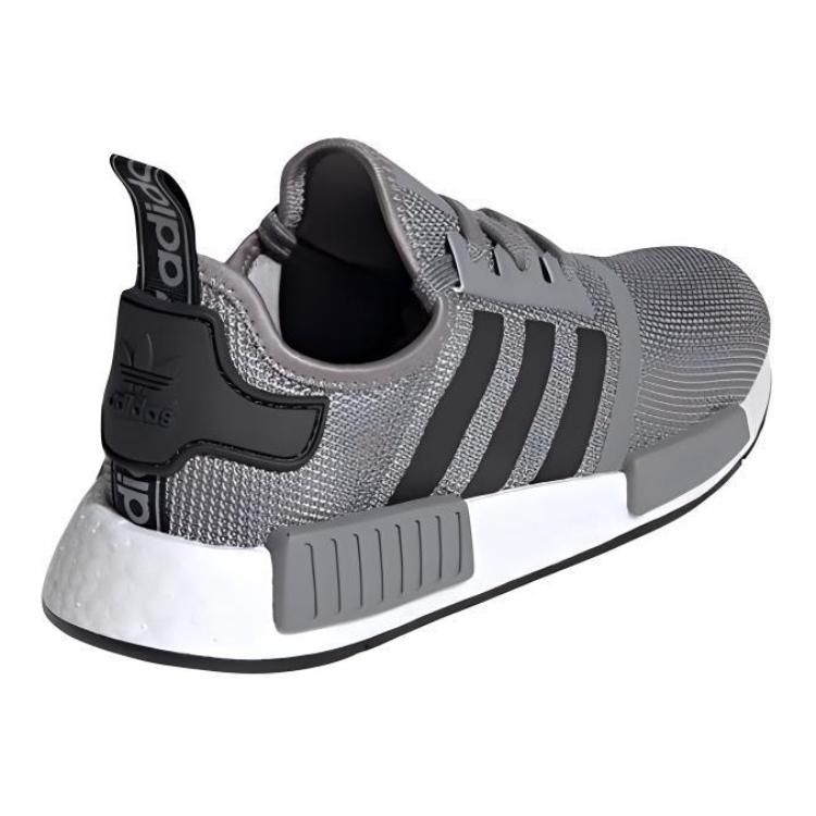 Детские кроссовки adidas originals NMD_R1 J (серыйбелый) — фото 4