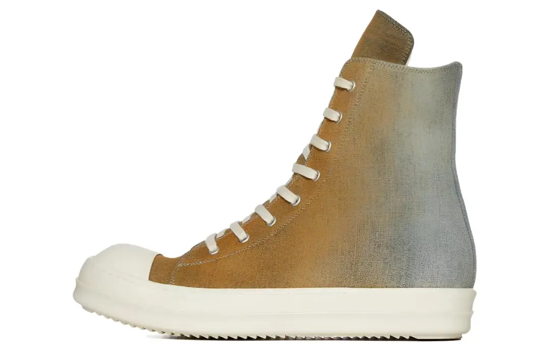 Rick Owens DRKSHDW Gradient-effect Denim Sneakers