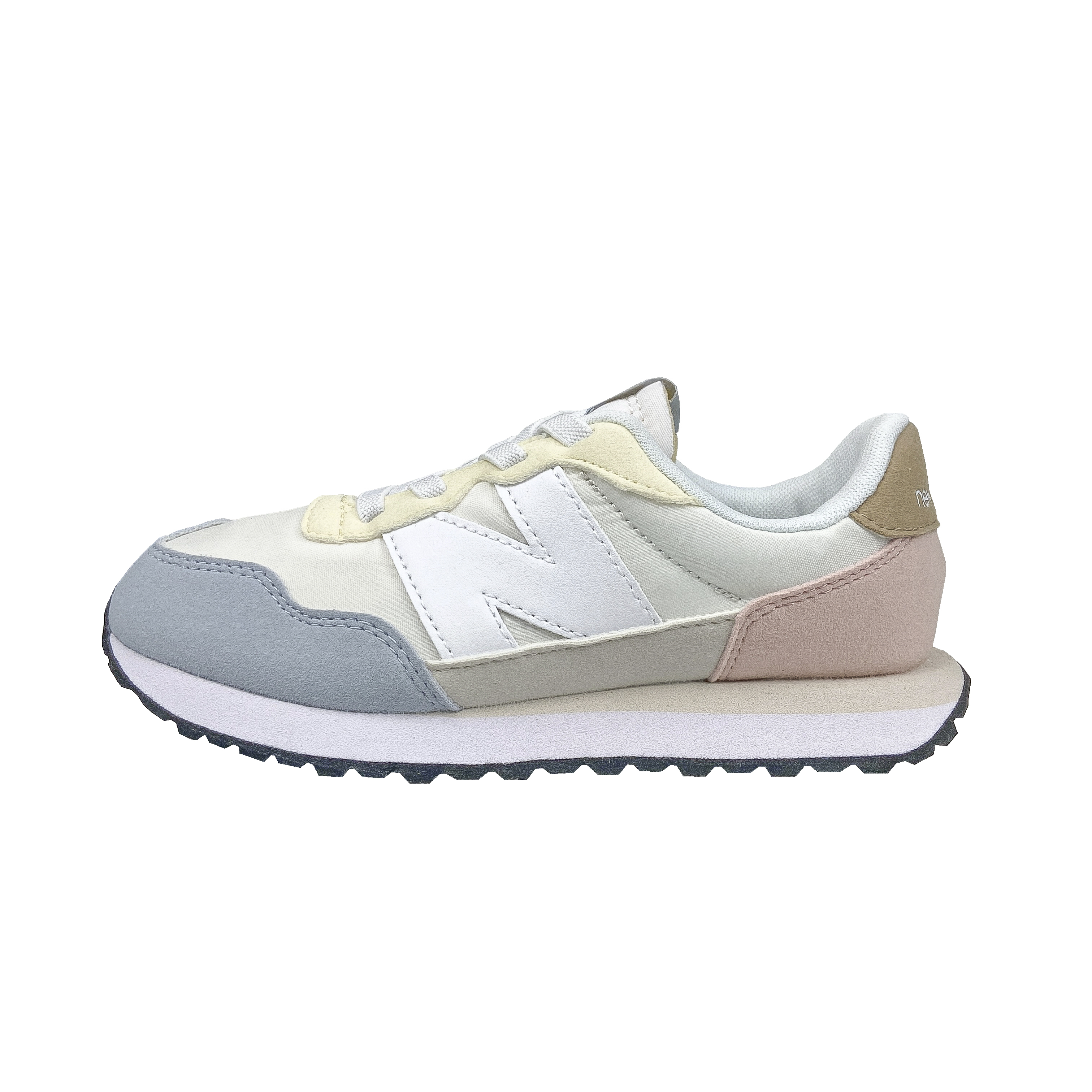 Детские кроссовки New Balance 237 (бело-голубые)