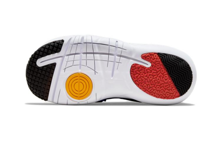 Детские кроссовки Nike Flex Advance (синий/красный/желтый/белый) — Синий / красный / жёлтый / белый — фото 6