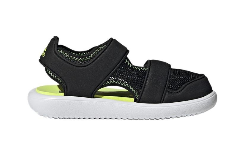 Детские сандалии adidas Water Sandal (черно-белые) — фото 2