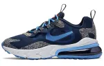 Nike Air Max 270 Low top Running Shoes Gray Blue Unisex