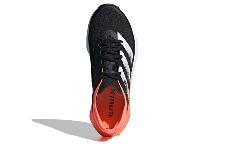 детские кроссовки adidas Rapidafaito Summer.Rdy J (черно-оранжевые) — фото 5