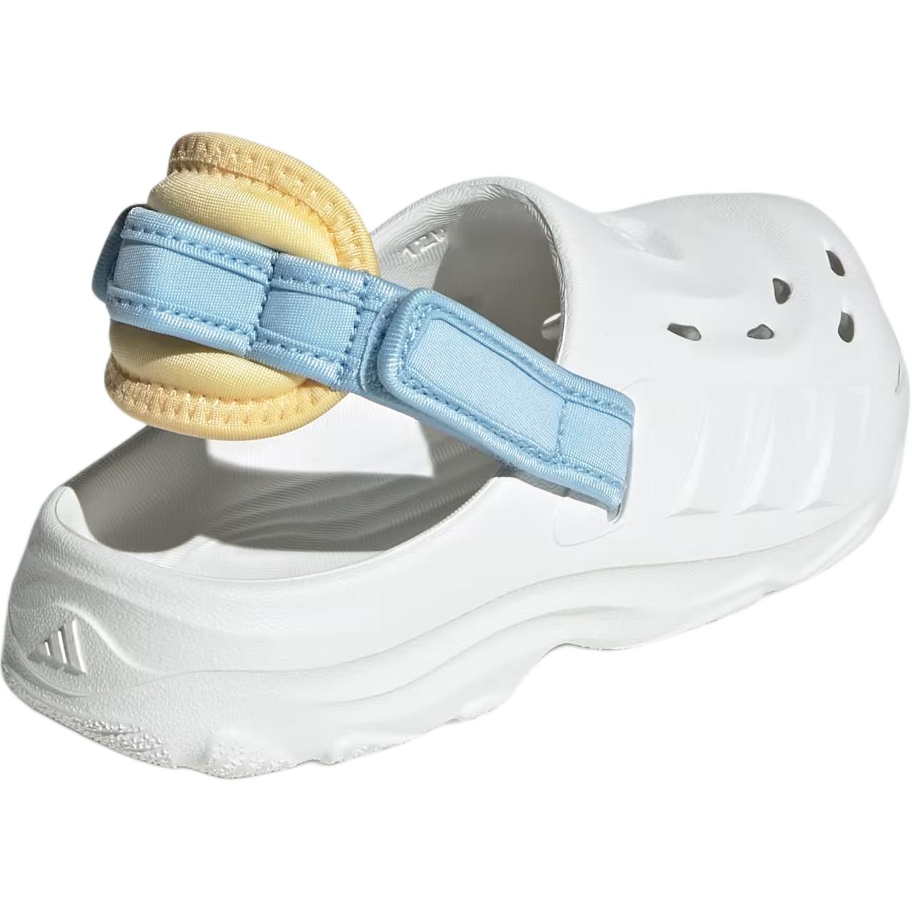 Детские сабо adidas MAXXCLOG (белые) — фото 4