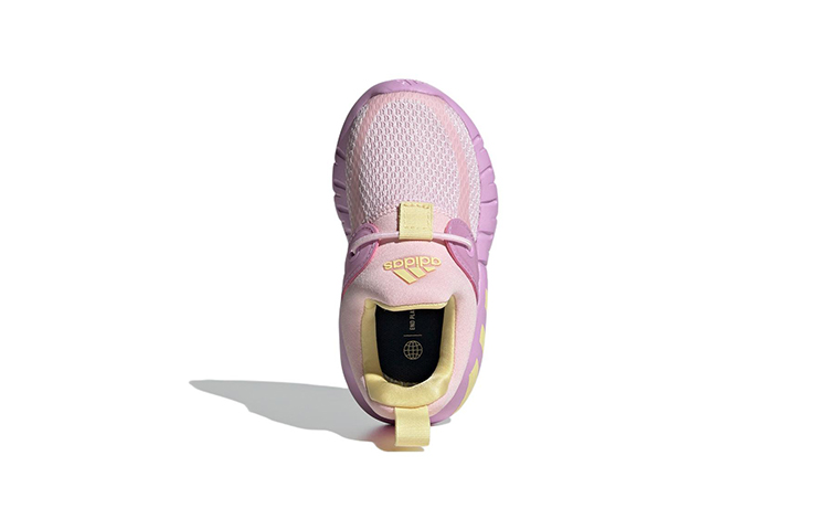 Детские кроссовки adidas Rapidazen I (розово-фиолетово-желтые) — Розовый / фиолетовый / жёлтый — фото 7