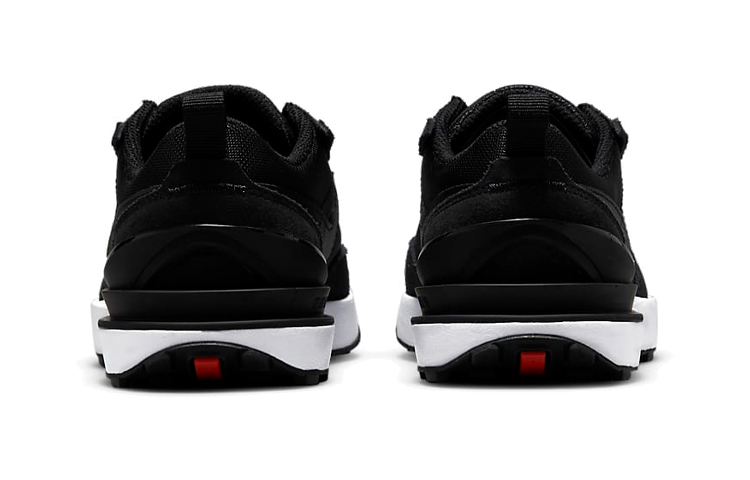 Кроссовки Nike Waffle One (черные) — фото 6