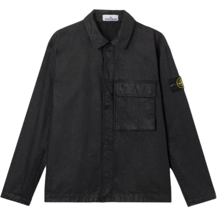 Мужская куртка Stone Island Jacket (черная)