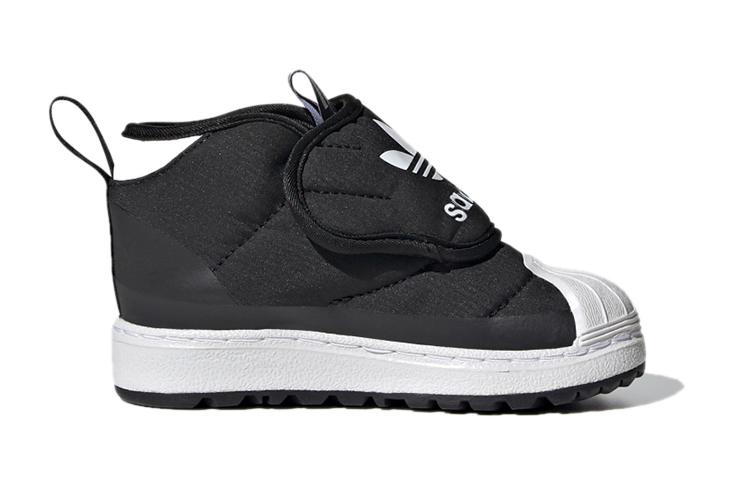 Детские кроссовки adidas Originals Superstar 360 Boot I (черно-белый) — фото 3